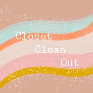 Closet Clean Out — coming soon!! 🎉